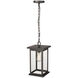 Bowton 1 Light 8.5 inch Powder Coated Bronze Outdoor Hanging Lantern